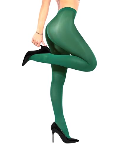 Image of sofsy 10-Year Hosiery Craftsmanship - Italian 40 Den Run Resistant Opaque Tights for Women | High-Waist, Reinforced Toe