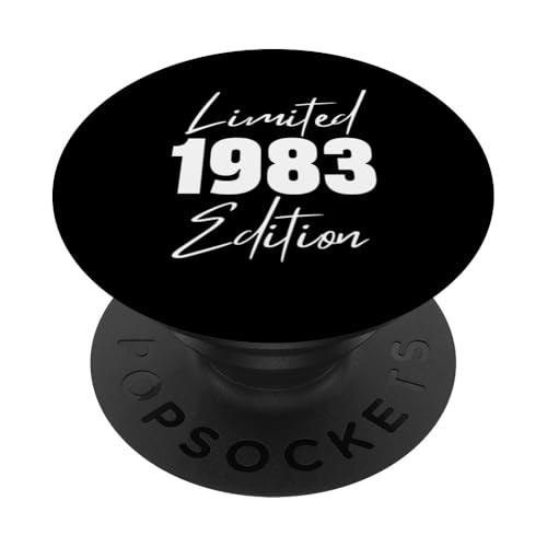 Nacido en 1983 Edición Limitada Funny Age Cumpleaños PopSockets PopGrip Intercambiable