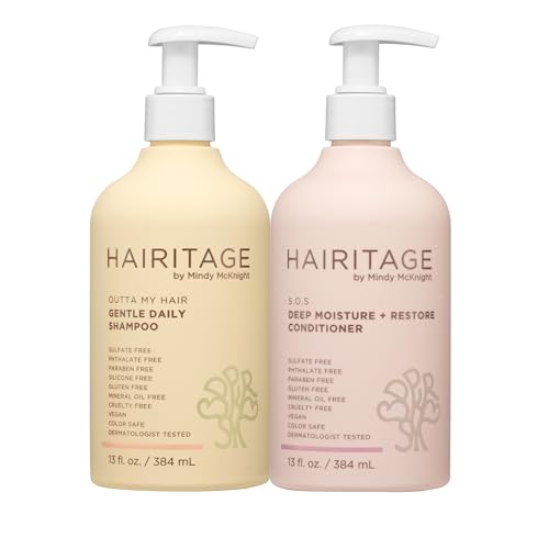 Hairitage Gentle Daily Moisture 13oz Set