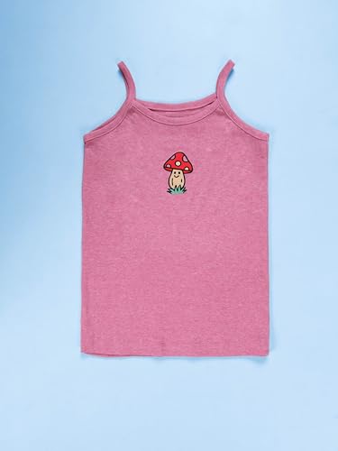 Image of KiddoPanti Girls 100% Cotton Printed Camisoles Tank Top Slips Pack of 3