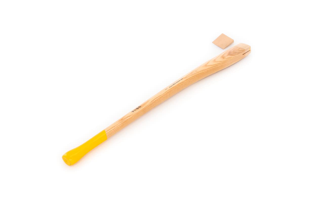OCHSENKOPF Ersatzstiel für Spaltbeil, Stiel aus Eschenholz, 850 mm, 725 g, Knauf, Forstwerkzeug, OX E-85 E-0850