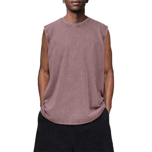 Chaleco sin mangas de algodón para hombre en tallas S a 3XL 1