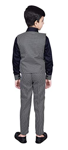 Image of ZOLARIO Boys Clothing Set 3 Piece Dress for Boys, Set of Coat, Pant & Shirt, Ideal for Wedding and Birthday.