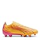 Puma Women Ultra Match Fg/Ag Wn’S Soccer Shoes, Sun Stream-Puma Black-Sunset Glow, 40 EU