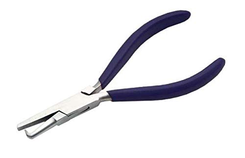 Blue Stainless Steel 5.5 inch Grip Handle Ring Holding Plier (Pack Of 2)