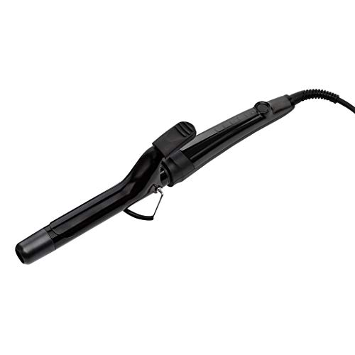 Amazon Basics PTC Ceramic Curling Iron with LED Display, Touch Panel, Auto Shut Off Function, 2.5 cm - Black, One Size