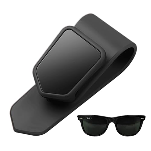 Clip de lunettes de soleil, support de lunettes de soleil pour visière de voiture - Clip de support de lunettes de soleil,Accessoires intérieurs, stockage de...