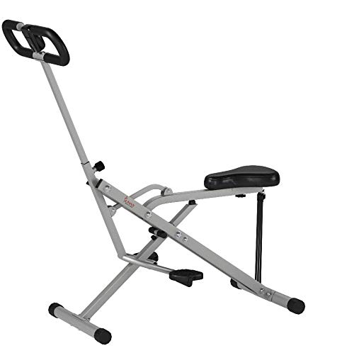 Sunny Health & Fitness Squat Assist Row-N-Ride Trainer