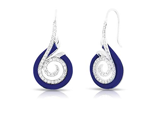 Boucles d'oreilles Oceana en caoutchouc et métal noir mat pour look moderne
