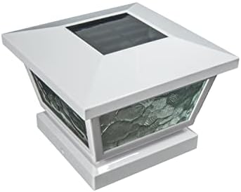 Classy Caps FS100W Fairmont Solar Post Cap, 5" x 5", White