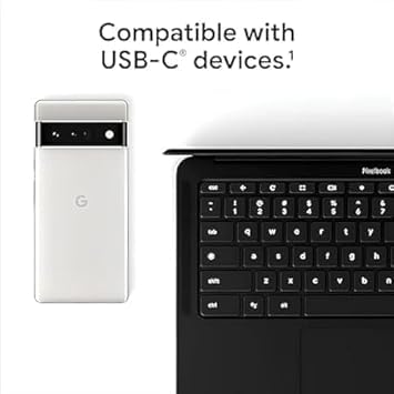 Image of Original 30W USB-C Charger Cable Compatible with Google Pixel 8 /8 Pro /7 /7 Pro /7a /6 /6 Pro /6a /and Other USB-C Devices Fast Charging Pixel Phone Adapter Included Type C to USB(DP156)