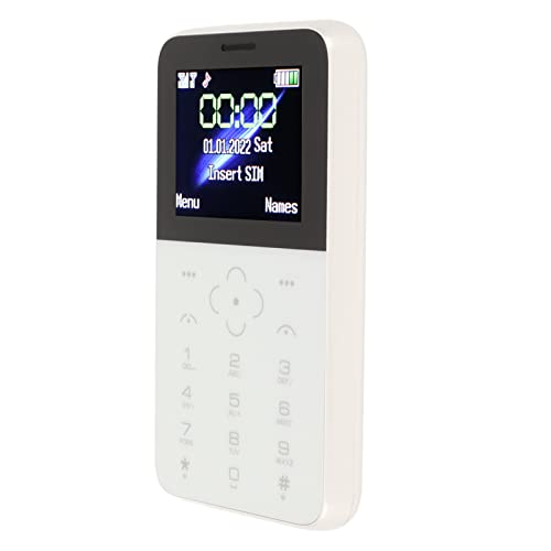 Liten Minimobil för Barn - Olåst GSM Telefon med HD Kamera (Vit)