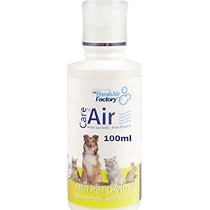 FRAGANCIA PARA PURIFICADORES DE AIRE – CareforAir Anti Mascotas Caspa Esencia 100 ml -Elimina Las En El Maravilloso Aroma Afrutado elimina Olor Del Animal Doméstico -mejor Personas Con Perros Mascotas,Gatos,Conejillos Indias,Hamster,Loro Bueno Exóticos Como Serpientes,Arañas,Lagartos Prevenir Alergias causadas por domésticos Contiene MicrobeShield Fórmula que es un limpiador poderoso,Desinfectante Y Desodorizante USO REVITALIZADORES,IONIZADORES,HUMIDIFICADORES 100% Producto Garantía Satisfacción