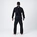 KINGZ Nano 3.0 Mens Jiu Jitsu Gi – Black, IBJJF 2024 Legal, Pearl Weave Jacket & 8 oz Ripstop Pants