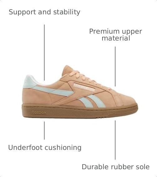 Image of Reebok Unisex Adult Club C Grounds Sneakers