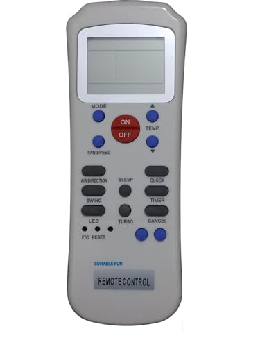 Image of Ac Remote Control Compatible For Carrier Ac Remote /Carrier Split Ac Remote /Carrier Window Ac Remote (Type :R14A /Ce), Multicolor