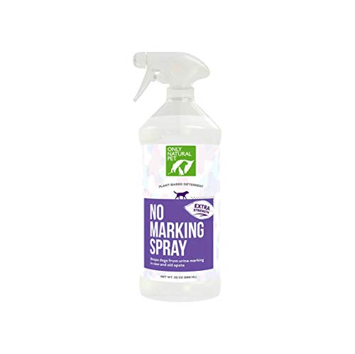 Only Natural Pet No Marking Deterrent Spray for Dogs Urine Stain & Odor Eliminator and Potty Training Spray - 32 Fl Oz