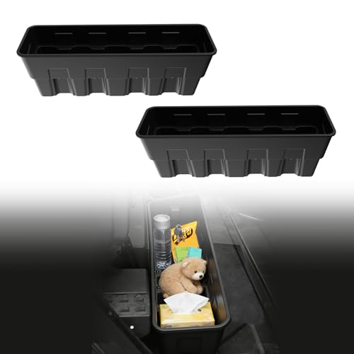 XUTVOTOR Rear Under Seat Storage Box for Polaris XPEDITION XP 5/ADV 5 2024-2026 Accessories 13L High Density Polypropylene Material Rear Underseat Combined Storage Bins (2 PCS)