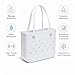 Beach Bag Waterproof Large + Charms Gift - Pool Tote Bag for Women, Sand-Free Vacation Travel Bag, Summer Beach Accessories Lightweight Tote (Medium 15x12x5)