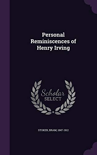Personal Reminiscences of Henry Irving 1342072294 Book Cover