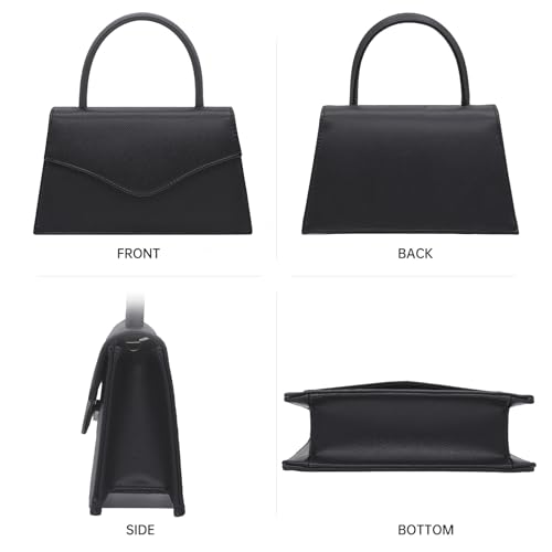Image of Women's Evening Bag Bridal Party Clutch Purses Cocktail Prom Handbags with Patent Leather