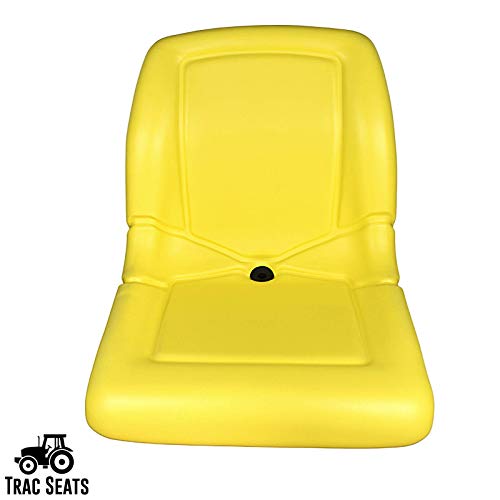 Trac Seats YELLOW-TS-18+JDBRKT2 Seat For John Deere 1023E 3025E 3032E 3038E 3203 Compact Tractor Lva14488 thumb #1