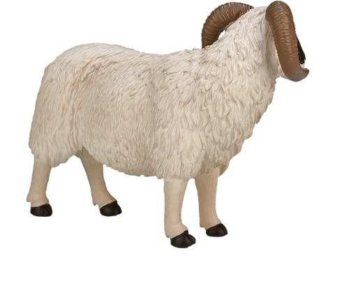 Showpiece Puzzles MOJO Premium handbemalte Bauernhoftier-Figuren (Schaf – Schwarze Ram) – Bild 5