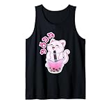 Photo Gallery kawaii neko cat boba bubble tea lovers otaku donne ragazze canotta Photo Gallery kawaii neko cat boba bubble tea lovers otaku donne ragazze canotta