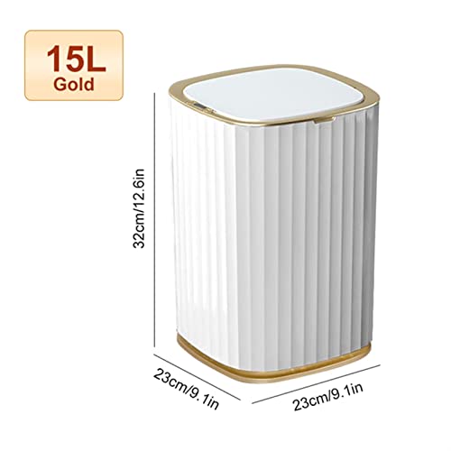 Bote de basura inteligente para cocina y baño 15L miniatura 2