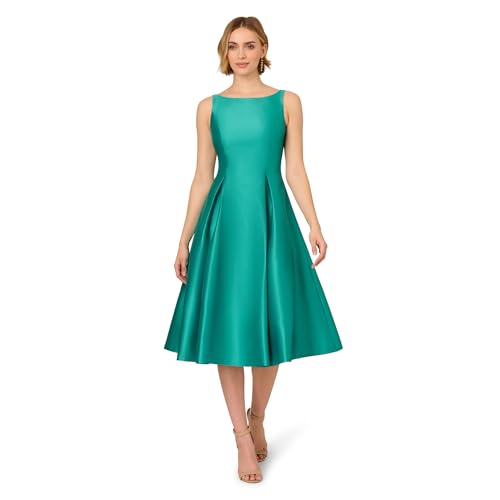 Image of Adrianna Papell Sleeveless Tea Length Dress