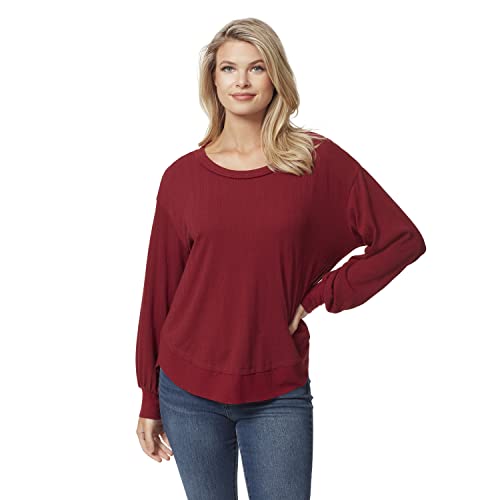Image of Jessica Simpson Women's Poppy Rib Trim Pullover