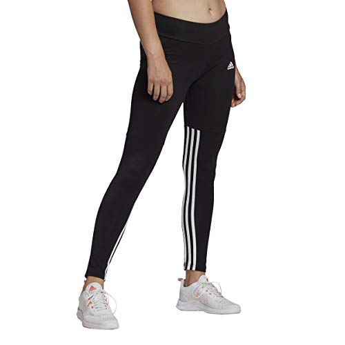 Adidas 3.Stripes, Leggings Donna, Nero, XS