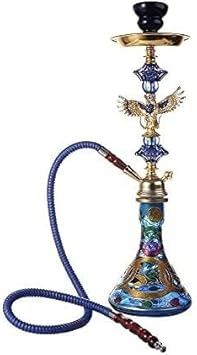 LSZ Cachimbas y Accesorios Ceramo Hookah Conjunto con Accesorios, 1 Manguera Hookah Shisha Set for Bar y Discoteca Cachimbas y Accesorios (Color : B)