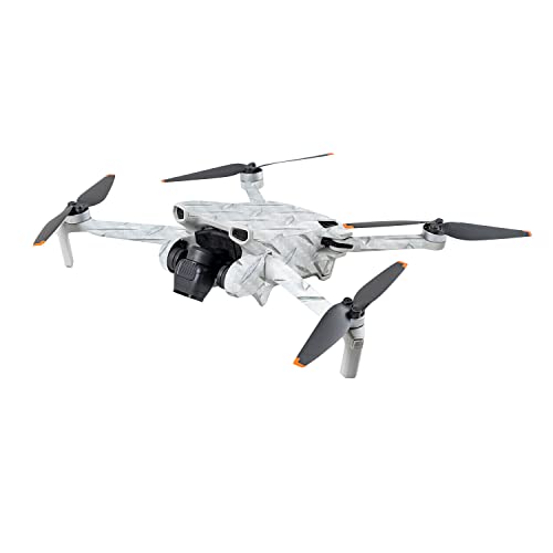 Image of MightySkins Carbon Fiber Skin Compatible with DJI Mini 3 - Diamond Plate | Protective, Durable Textured Carbon Fiber Finish | Easy to Apply | Made in The USA