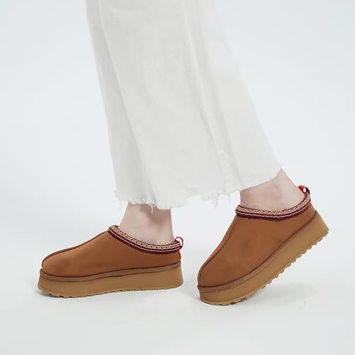 Forfoot Slippers for Women, House Slippers Snow Boots for Women Platform Boots Slipper Ankle Boots