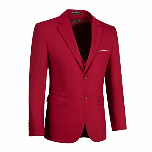 Men Suit Slim Fit 3 Piece Set Wedding Business Suits for Man Solid Formal Prom Tuxedo & Vest & Pants2
