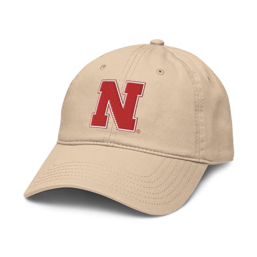 Gorra ajustable Nebraska Cornhuskers oficial roja miniatura 1