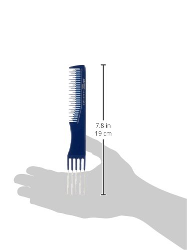 Foto von Comair 7000323 Toupier-Gabelkamm 105 Profi-Line, blau