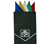 OES Pocket Square Insert, for suit or tuxedo jacket. Mens Pre-Folded The Order of Eastern star.