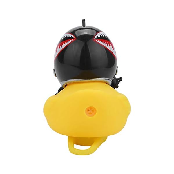 Bike Bell Classic Bicycle Bell, Cartoon Duck Head Light Shining Duck