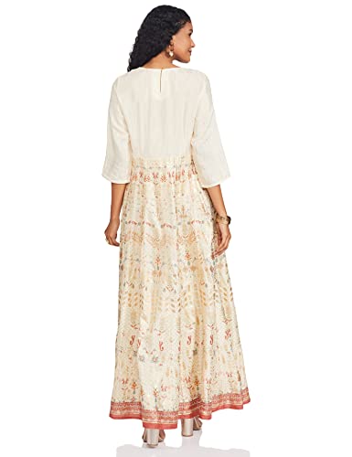 W for Woman Women's Viscose Straight Knee-Length Dress - Image 3