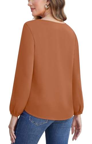 Image of Women's Sleeveless Chiffon Tank Top Business Casual Blouse Tunic Top