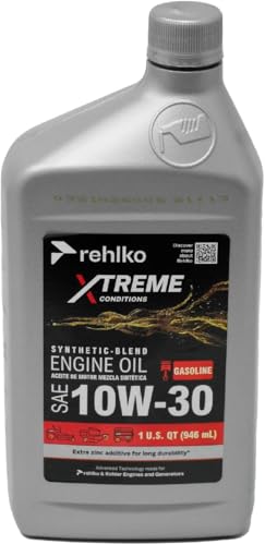 Aceite para motor 10W30 mezcla sintética 1 cuarto