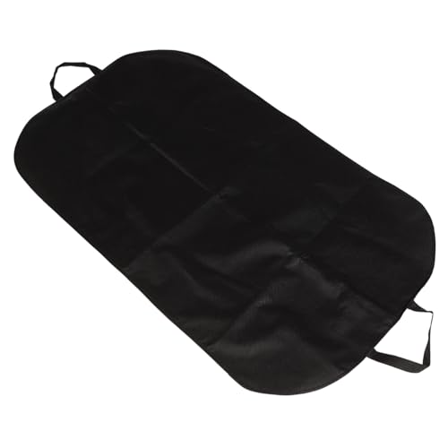 PRETYZOOM Suit Cover Garment Bag Portable Folding Household Clothes Protector for Travel Business and Long Term Storage Black Large