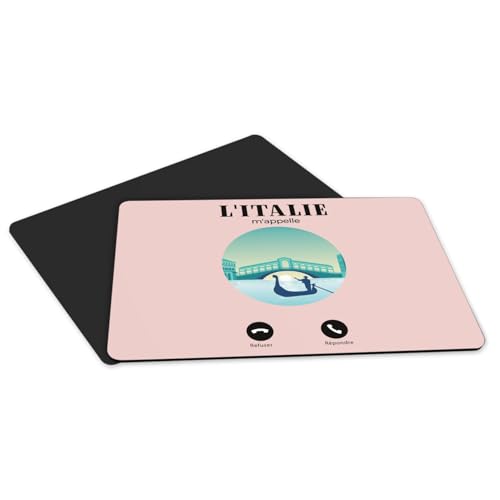 Set de table Venise rose antiderapant pour proteger la table des rayures et des taches