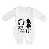 [BAKYAR] ベビー服 ウマ娘 URA ロンパース 長袖 赤ちゃん 女の子 男の子 パジャマ 肌着 可愛い 新生児服 子供服 四季兼用 部屋着 寝間着 出産祝い プレゼント 12-18M