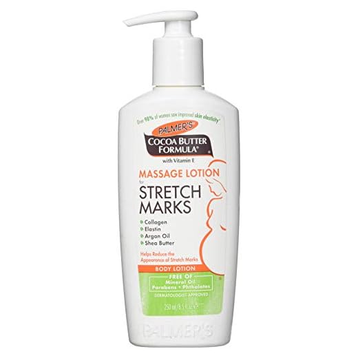 Palmers Kakaobutter Massage-Lotion, Dehnungsstreifen, 250 ml