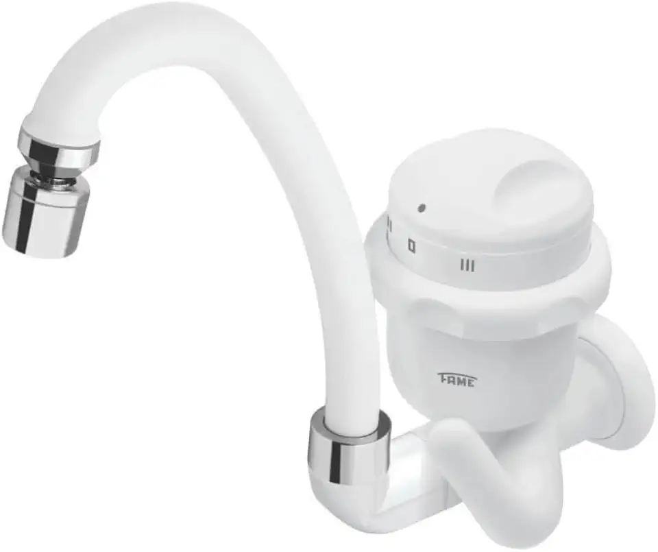 TORNEIRA ELÉTRICA BICA ALTA E MÓVEL PAREDE 220V – 5.400W – FAME