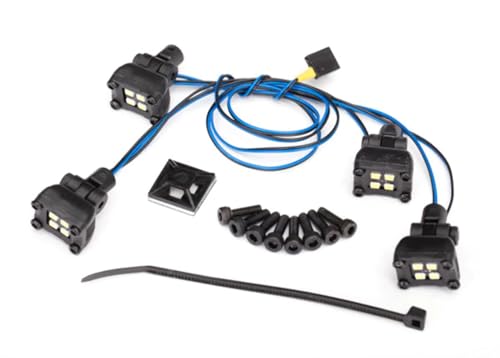 Kit d'éclairage LED Traxxas TRX8086 pour rack expédition carrosserie 8111