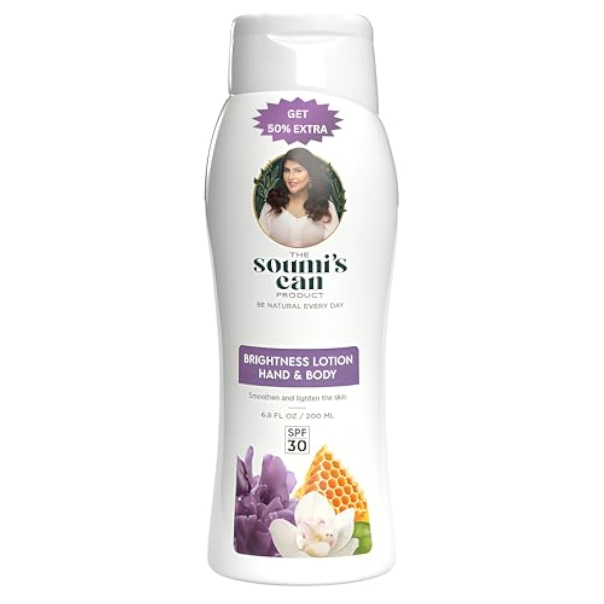Soumi's Brightness Lotion Hand And Body with SPF 30, 300ml